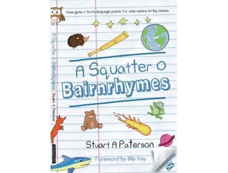 Livro A Squatter o Bairnrhymes de Stuart Paterson (Inglês)