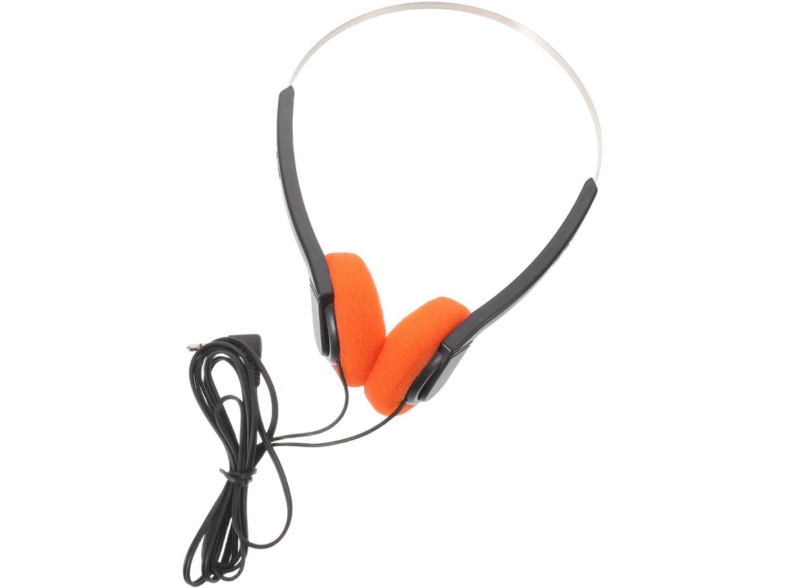 Shineofi Casque Audio Filaire Vintage Portátil Com Isolamento Phonique E Son Stéréo, Coussinets En Mousse Pvc