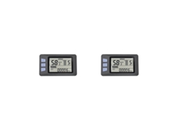 Painel de Instrumentos com Display Lcd P3h, 24v 36v 48v 60v, para Bicicletas e Scooters Elétricas SUNNY SPACES (6 Pinos)