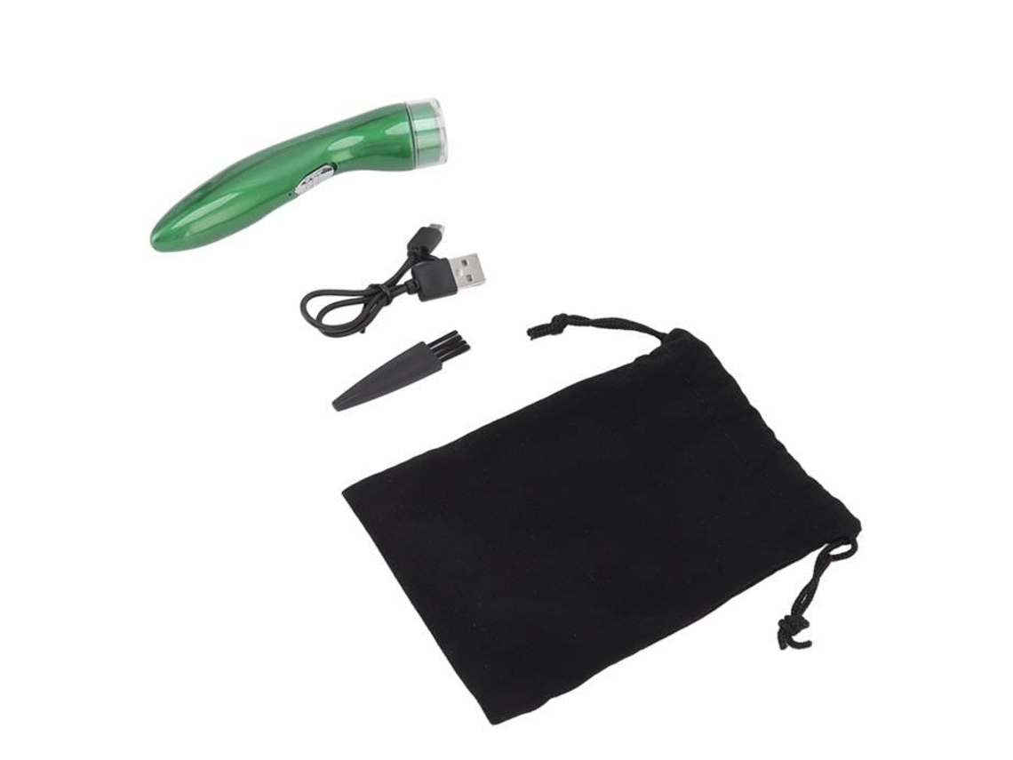 Verde Barbeador Elétrico para Homens e Mulheres Barbeador Elétrico HURRISE