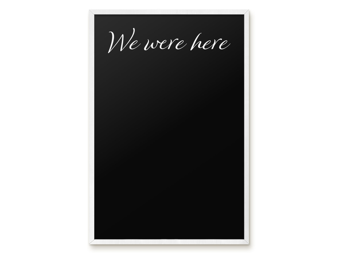 Magnetic Glass Board We Were Here For The Hall Espelharte (40x60 Cm)