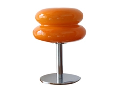 Lâmpada de Mesa Tarte de Ovo Fofa Vidro Usb Luz Suave Eficiente Energia Luminária de Mesa para Quarto