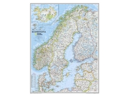 Livro Scandinavia Classic, Tubed de National Geographic Maps (Inglês)