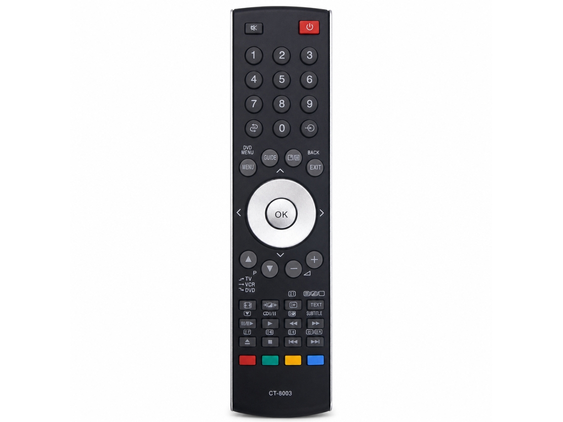 Comando À Distância De Substituição Para Tv Toshiba Compatível Com Ct-8003