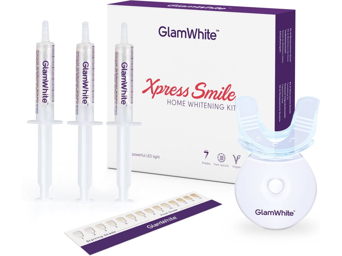 Kit de Branqueamento Dentário GLAMWHITE Xpress Smile (15 ml)