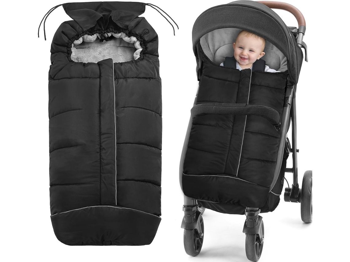 Bolsa Organizadora para Carrinho de Bebê, Preto AQUAFORGE