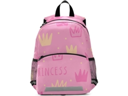 Mochila Infantil Princesa Feliz Mnsruu Pequena Para Crianças Pré-escolar De Viagem Meninos Meninas