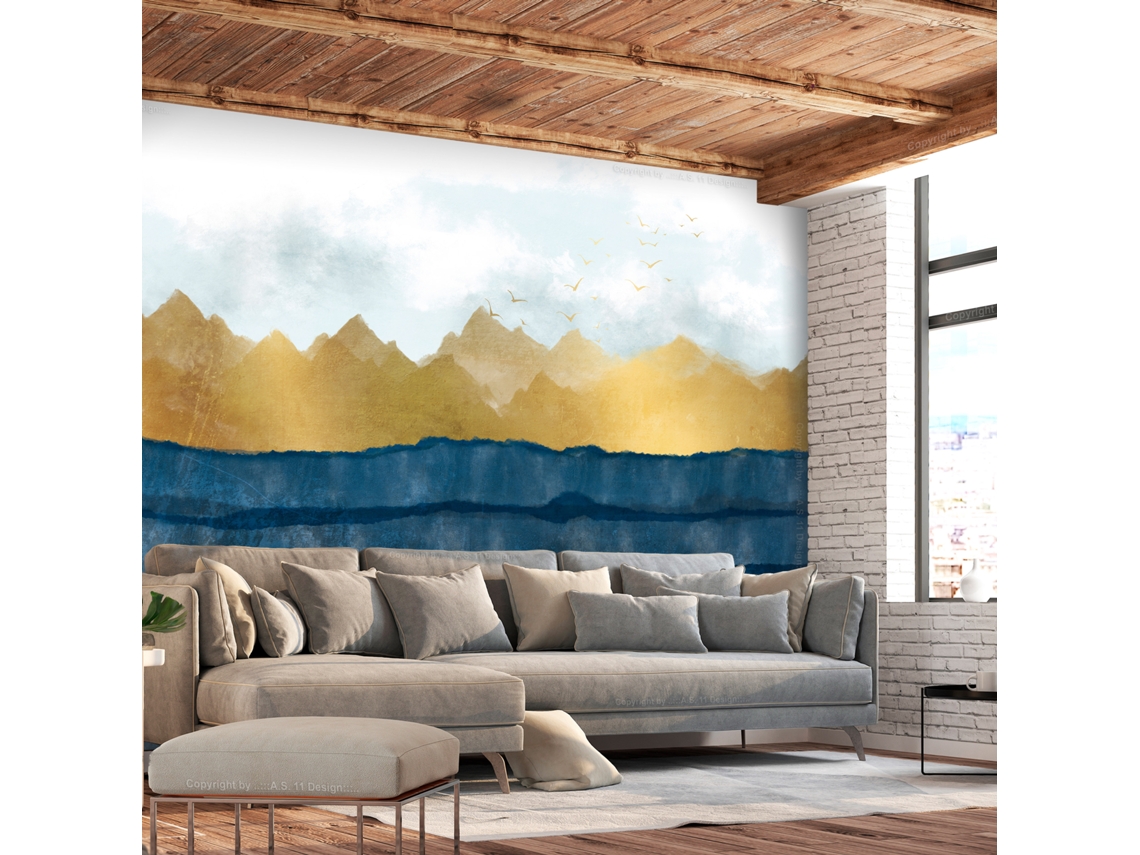 Papel de Parede ARTGEIST Dawn in the Mountains - Second Variant (200x140)
