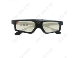 3D Óculos E4W 3D recarregável Smart Active Shutter DLP Projetor Óculos TECH DISCOUNT