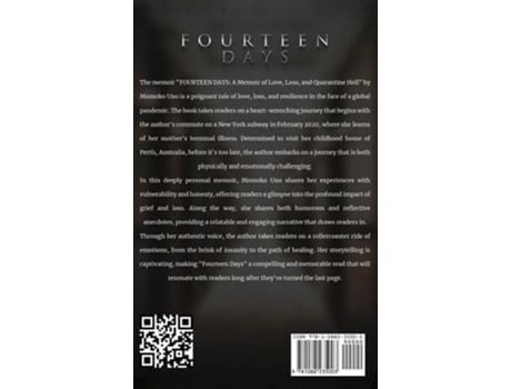 Livro Fourteen Days A Memoir of Love, Loss, and Quarantine Hell de Momoko Uno (Inglês - Capa Dura)