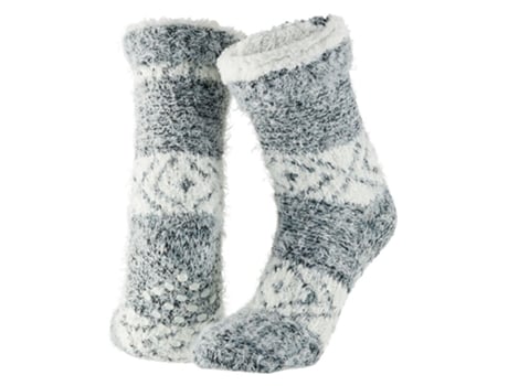 Meias APOLLO HOMEWEAR para Mulher (TU - Poli?ster - Azul)