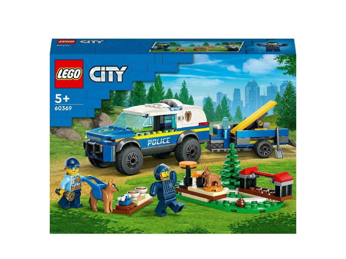 LEGO City: Treino de Cão-polícia Móvel - 60369