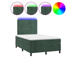 Box Spring Bed, Box Spring Beds Vidaxl Verde Veludo (120 X 200 Cm)