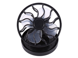 Ventilador Solar Clip Mini Portátil Camping Hiking