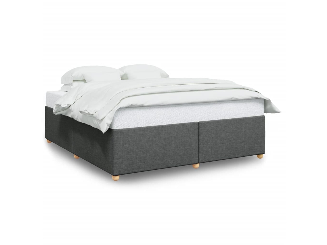 Bed Frame, Bed Frames Vidaxl Cinzeto Tecido (180 X 200 Cm)