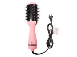 Escova Secadora de Cabelo 3 em 1 Ajustável com Ar Quente para Salão de Beleza e Uso Doméstico Rosa TAISHENGDA