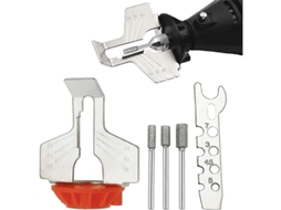 Kit De Afiado Para Cadena De Motosserra, Ferramenta Manual Com Pedras De Afiar E Chave, Resistente Ao Calor E De Alta Durabilidade