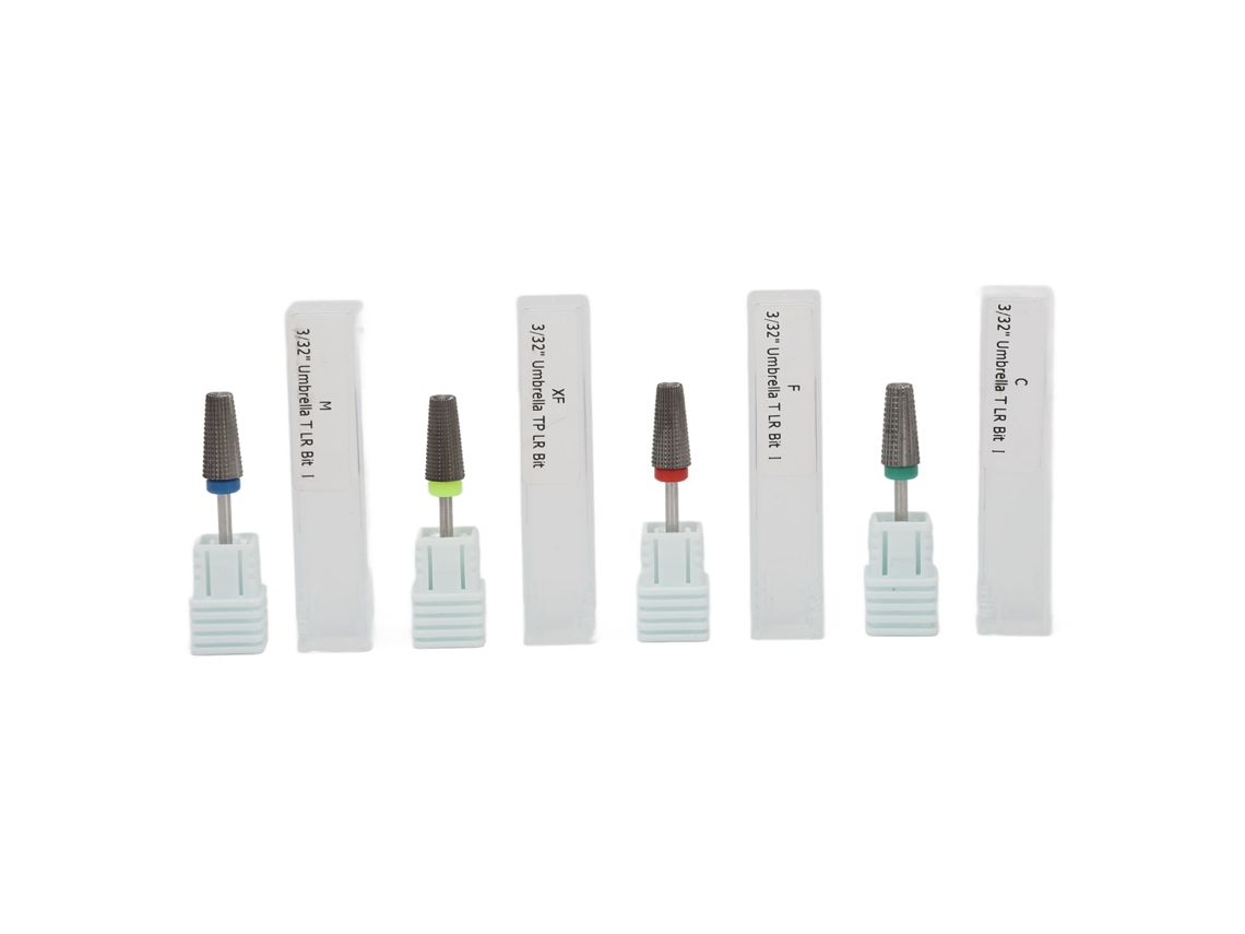Conjunto De 4 Brocas Para Broca De Unhas Em Aço Tungstênio Profissional Para Polimento E Lixamento De Unhas Com Remoção Rápida