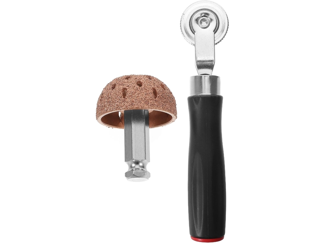 Kit de reparo de pneus com cabeçote de liberação de rolete de plástico sólido de 38 mm de altura