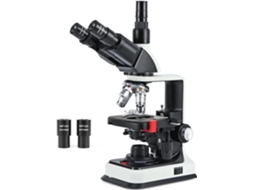 Microscópio Biológico Trinocular de Campo Claro 40x 2500x com Suporte para Laboratório SFUSHOS