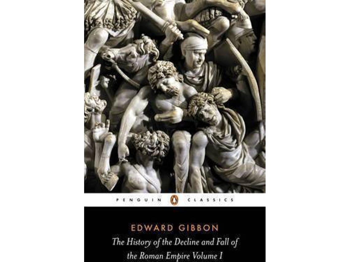 Livro History of the Decline and Fall of the Roman Empire de Edward Gibbon (Inglês)