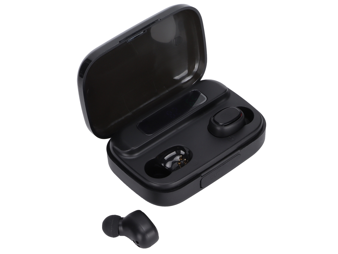 Fone De Ouvido Bluetooth True Wireless Stereo Conexão Inteligente Recarregável Binaural