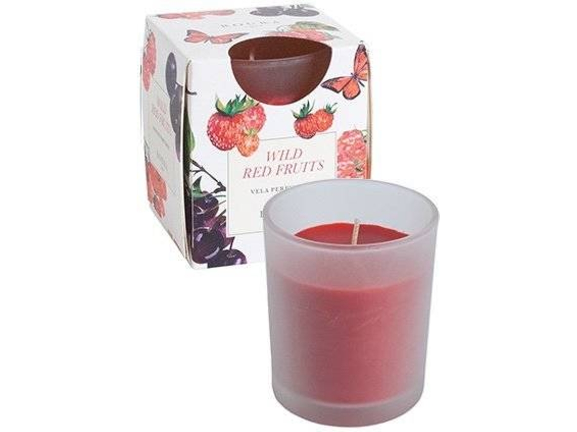 Vela ROURA Aromática (Vermelho - 8.5x7 cm)