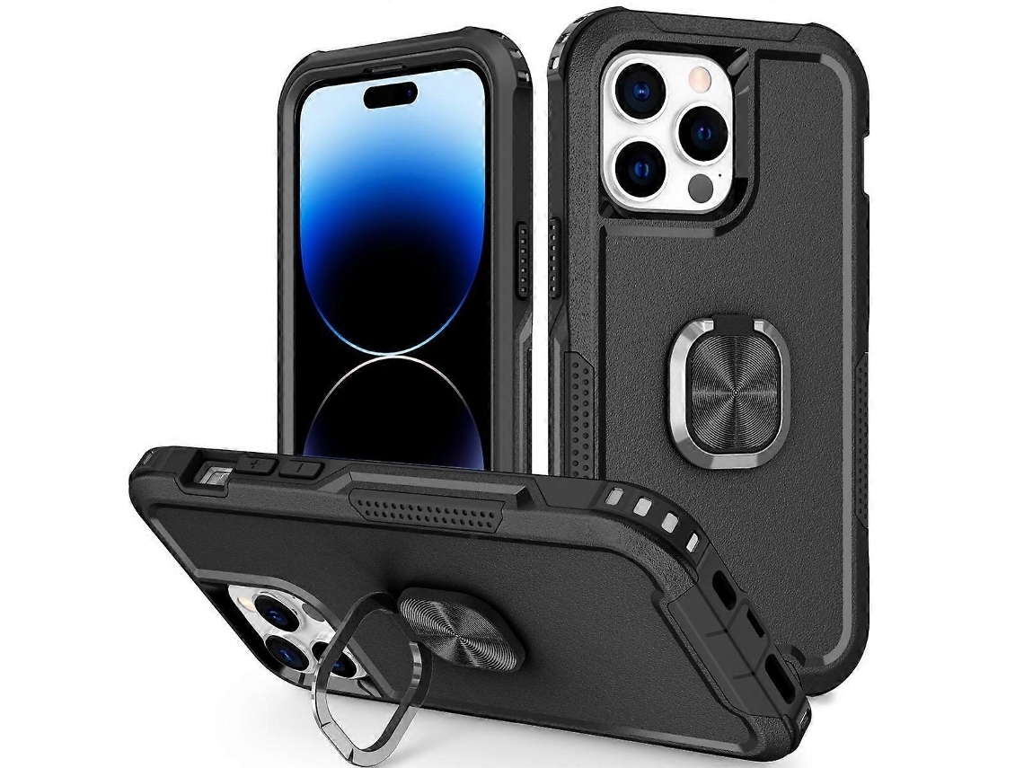 Lurelia Capa Iphone 14 Pro Max Tpu Pc Magnética 3 Em 1