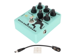 Pedal De Compresión Para Bajo Zdi 2 Interfaz 1/4 Pulgada Control Múltiple Para Conciertos Y Grabación