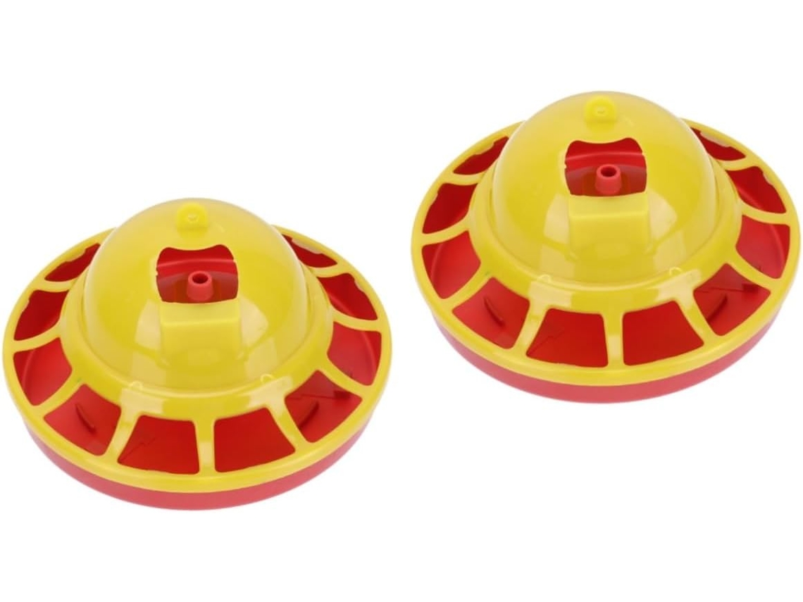 Conjunto De 2 Bebedouros Automáticos Para Galinhas, Comedouros De Plástico Para Aves.