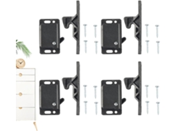Conjunto De 4 Travas E Fechos Para Armários Rv Com Trava Força