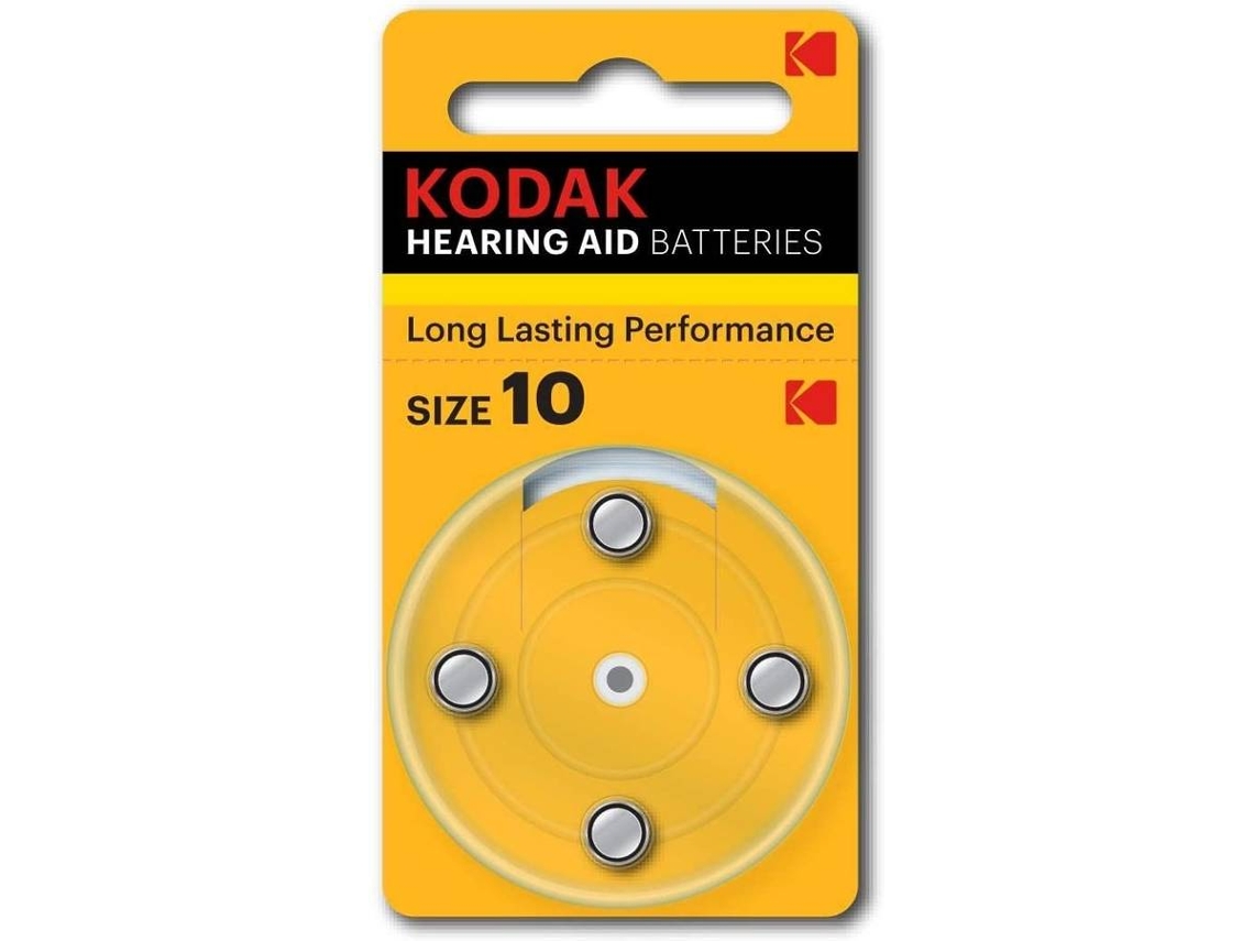 Pilha KODAK Hearing Aid P10 (Pack de 4) Worten.pt
