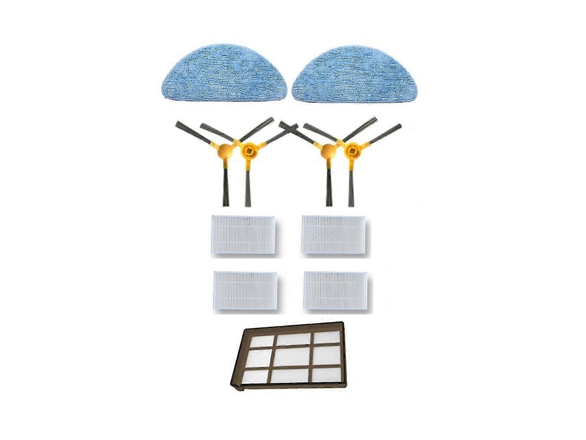 Robot Hepa Filter Roll Brush Mop Cloth For Abir X5,x6,x8 Robotic Vacuum C_glo