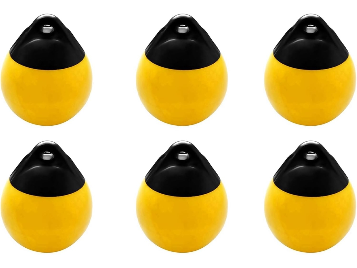 6x Bouée D'ancre Ronde de Boule Garde boue Bateau Pvc Résistante Pare chocs Quai Protection SFUSHOS