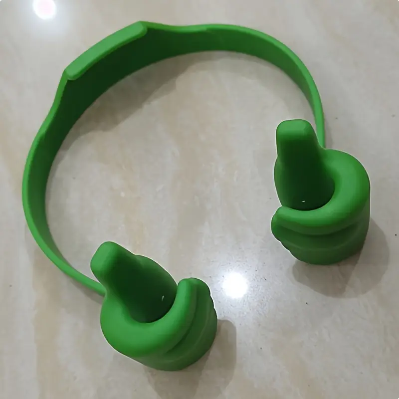 Suporte Ajustável Para Celular E Tablet - Antiderrapante, Reutilizável, Em Pp, Com Presilha Para Fixação No Chão, Ideal Para Uso Diário No Escritório.