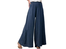 2026 pantalones de Pierna Ancha para Mulheres com Cintura Elástica, Soltos e Casuais de Alta Qualidade