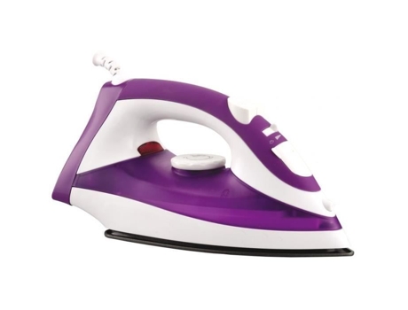 Base Cerâmica para Ferro a Vapor 2200W HERZBERG Hg8036-Roxo