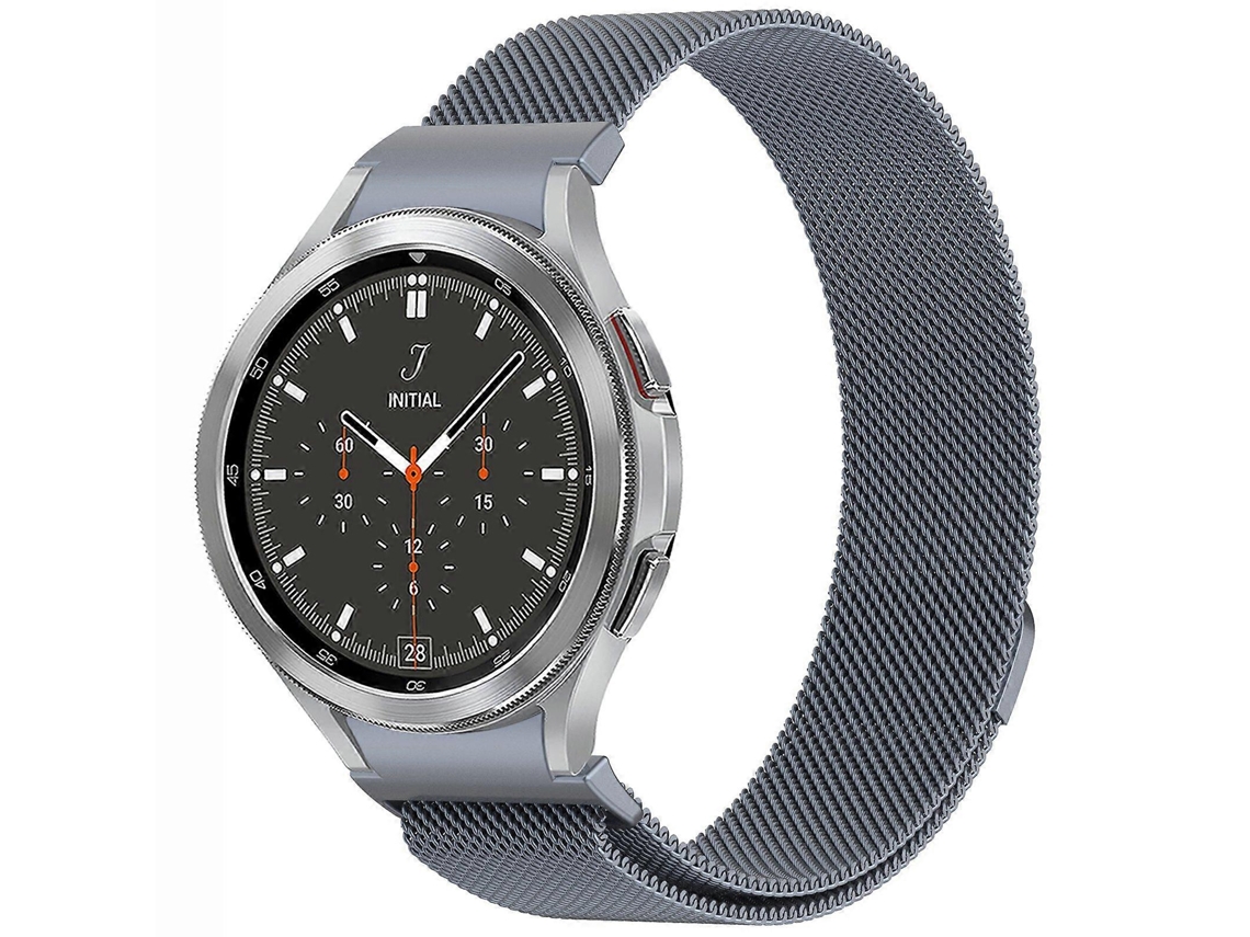 Pulseira De Relógio Milan Magnetic Metal Com Botões