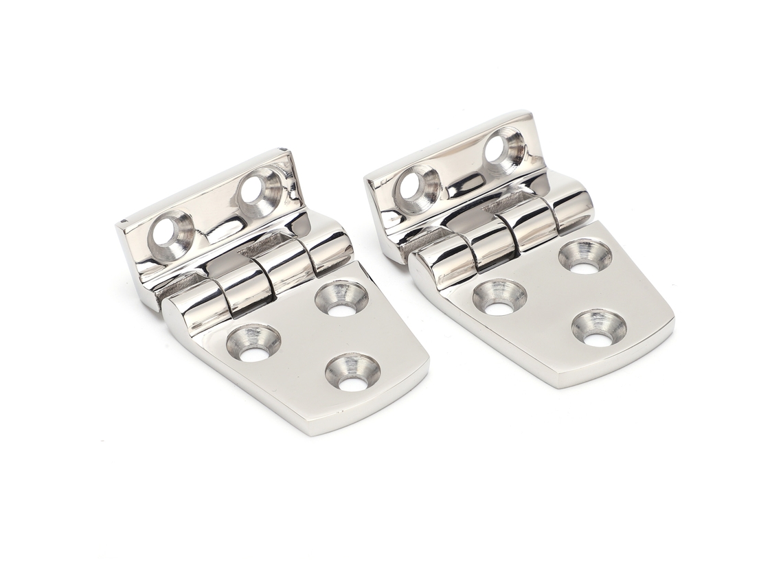 2 Dobradiças De Aço Inoxidável Para Barco, Porta, Polimento Durável, Para Armários, E Residências