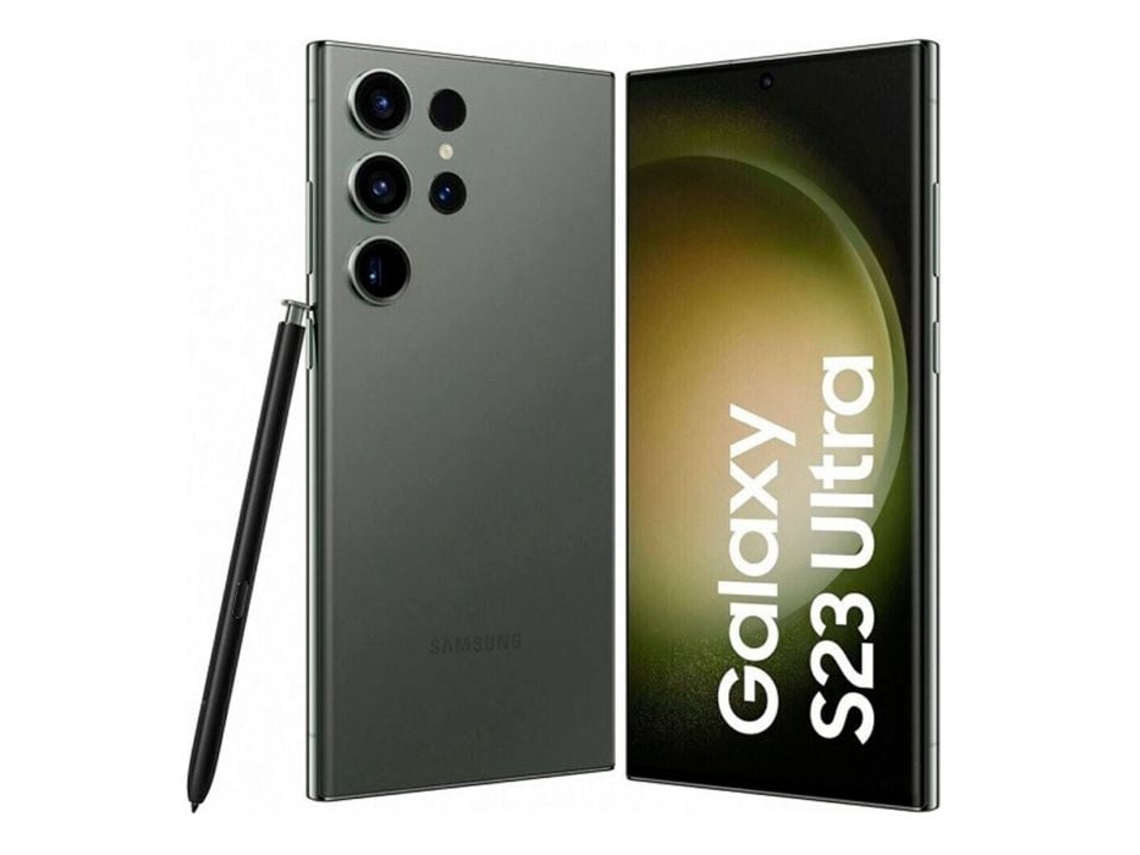 Smartphone SAMSUNG Galaxy S23 Ultra 5G 512Gb S918B Ds Verde Grau C Mais (Recondicionado Sinais de Uso)