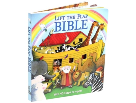 Livro Lift the Flap Bible de Sally Lloyd Jones (Inglês - Capa Dura)