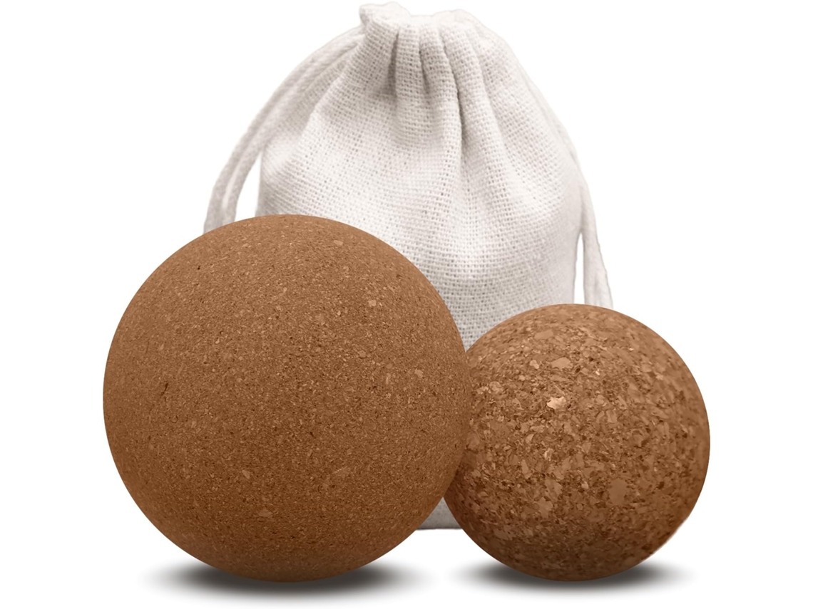 Cortiça Bola de Massagem Miofascial 8cm Pés Costas
