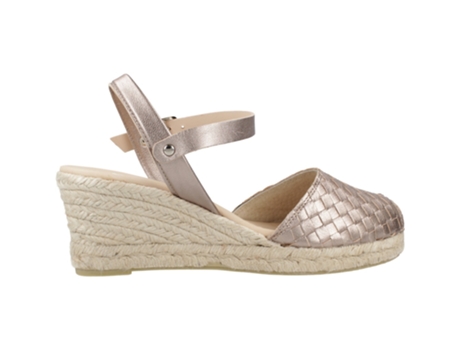 Sapatos De Mulher Ria Menorca Pele Dourado (36)