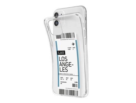 Capa iPhone 11 SBS Los Angeles Transparente | Worten.pt