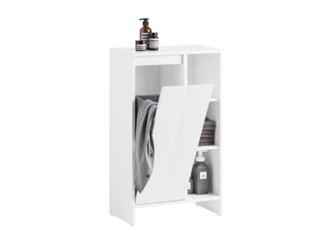 Armário Para Lavandaria Armário Multifuncional Para Casa De Banho Bzr156 W Sobuy