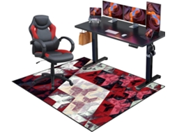 Tapete Cadeira Gamer Protetor Piso Escritório Antiderrapante 90 X 120 Cm Pisos Duros | Cadeiras