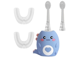 Escova De Dentes Elétrica Em Formato De U Para Crianças, Multimodo (2-12 Anos)