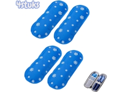 4 Unidades, Bolsas De Gelo, Gel Para Insulina, Térmicas, Azul, 18*6,5 Cm