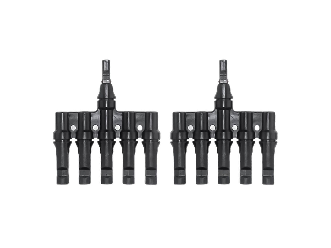 Conectores De Painel Solar 5 Para 1. Conectores T Branch À Prova Dágua Ip67 Para Distribuição De Energia Segura E Duradoura. Olysi Shop