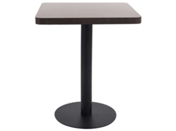 Mesa Bistrô 60x60 Cm Mdf Castanho escuro MAISON EXCLUSIVE